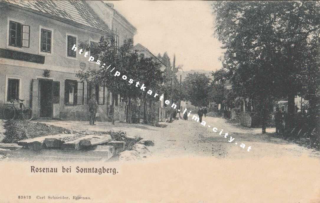 Rosenau Sonntagberg 1904